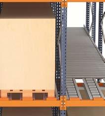 stacker cranes) it may be necessary to have split rollers at the