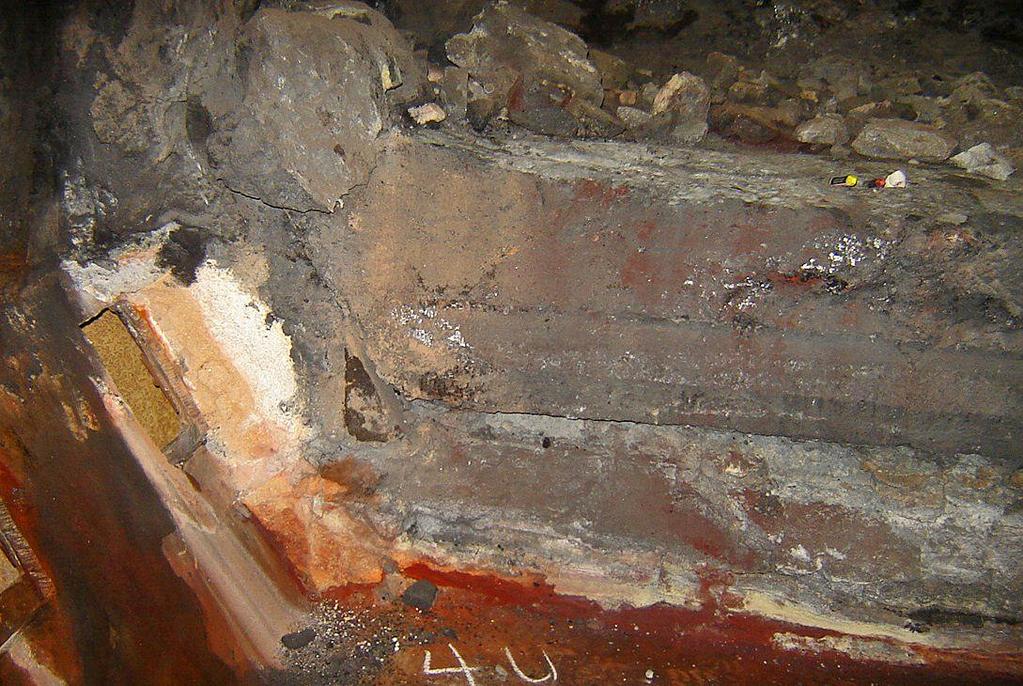 The Over-insulated Cathode Example Autopsy results confirm the chemical degradation of very large portion of the thick insulation layer as presented in the figure below Insulation in