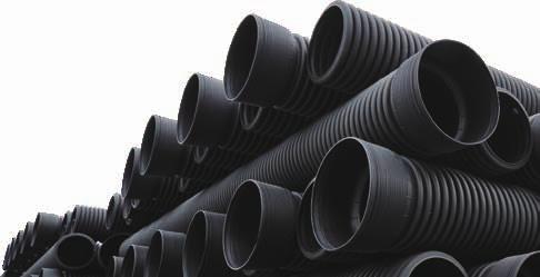 HDPE DOUBLE WALL CORRUGATED PIPE ADVANTAGES: High Density Polyethylene (HDPE) Double Wall Corrugated Sewer and Drainage Pipes are for gravity and low pressure sewerage and drainage such as waste