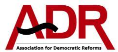 Recommendations on Electoral and Political reforms National Election Watch (NEW) and Association for Democratic Reforms (ADR) A: Recommendations for Electoral Reforms 1.