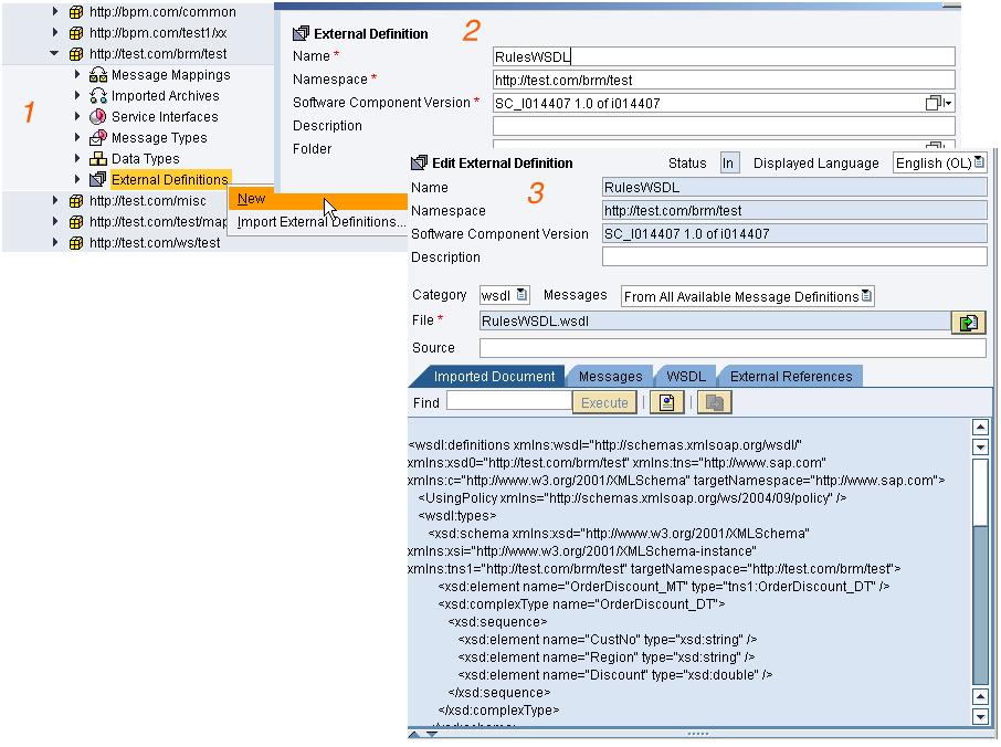 Access SAP NetWeaver Business Rules Management from SAP NetWeaver Process