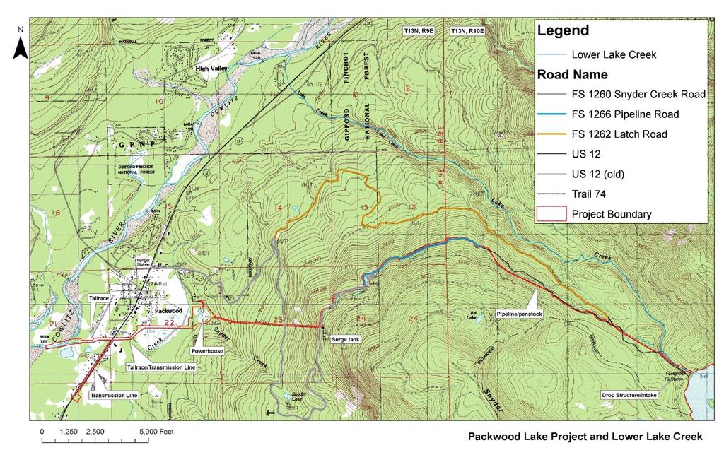 Packwood Lake Hydroelectric Project Figure 2.