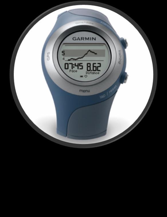 During the Moab trip, you will be issued a Garmin 405 GPS/HR monitor.
