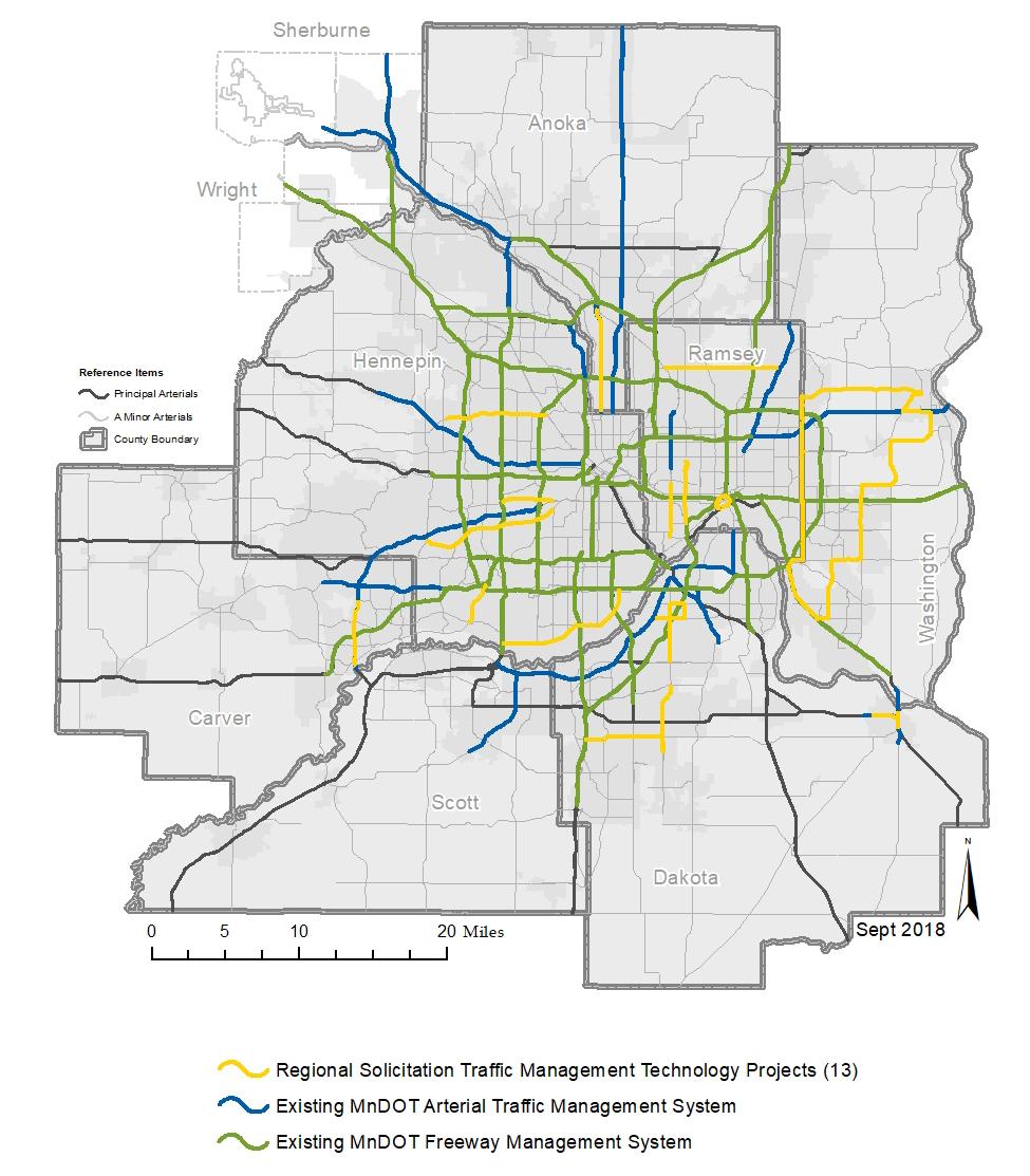 Figure 5-12: Traffic Management Technology System 2040 TRANSPORTATION POLICY PLAN