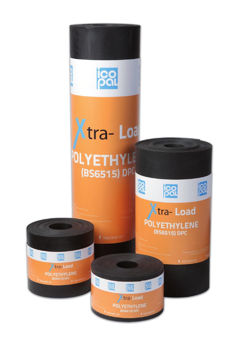 Xtra-Load Polyethylene (BS6515) DPC Xtra-Load Polyethylene DPC consists of a black low density polyethylene sheet complying with the requirements of BS 6515 Xtra-Load Polyethylene DPC At 0.