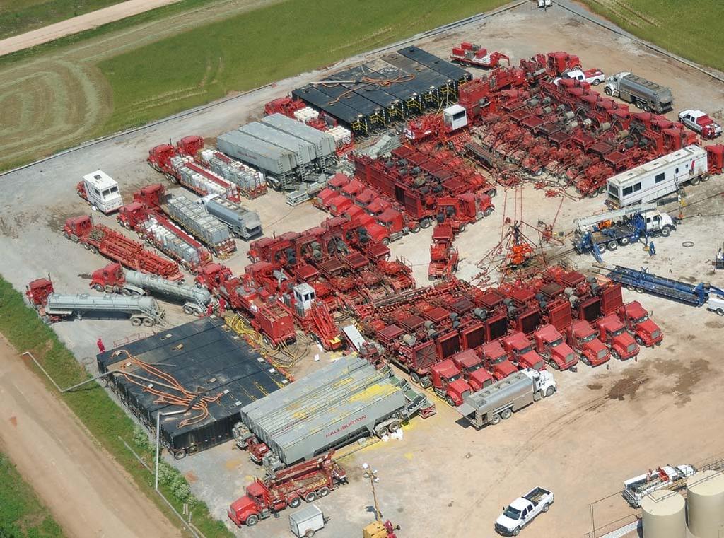 Hydraulic Fracturing Treatment Woodford Shale, Canadian
