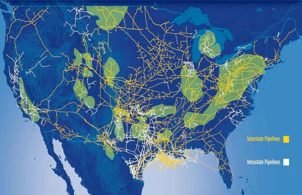 Shale Basins and the U.S. Pipeline Grid