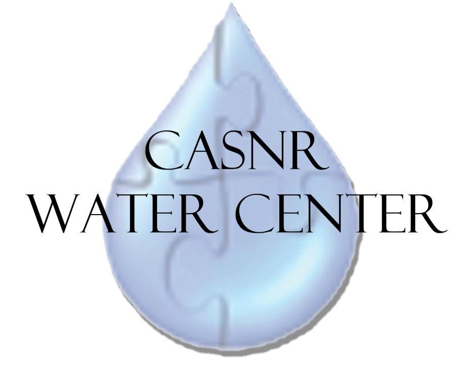 Director, CASNR Water Center Phillip Johnson Charles C.