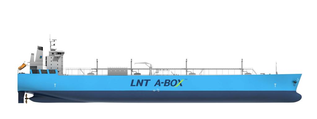 LNT80 LNG/VLEC concept design Main Dimensions Loa Lpp Beam Depth Design draught Scantling draught DWT, scantling GT Service Speed Service speed: 229.00 m 220.00 m 36.00 m 22.50 m 10.00 m 11.
