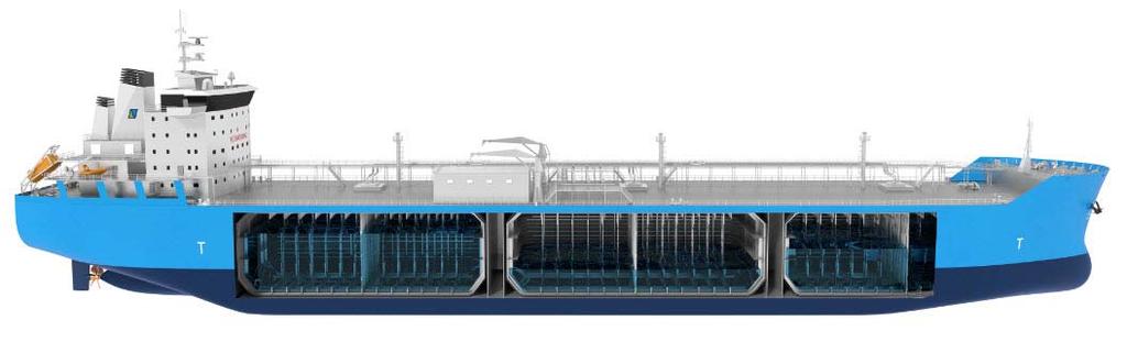 Cargo handling EPCS LNG New Technologies Cargo containment system LNT A BOX 1.