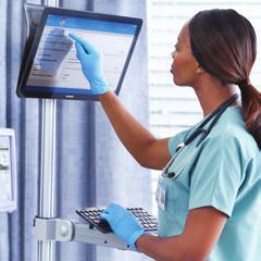 pumps in to an extension of your EHR. Only ICU Medical delivers all four IV-EHR interoperability profiles.