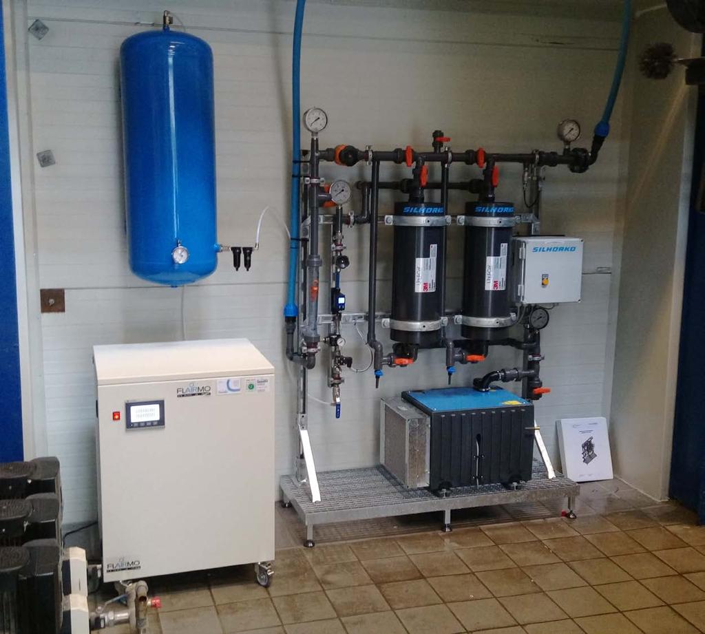 Membrane Degasser and compact nitrogen generator Installation for make-up water ------------------------------------------- Alternative removal