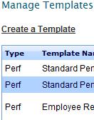 Manage Review Templates, C A Product of Applied Training Systems, Inc Continued Update Settings