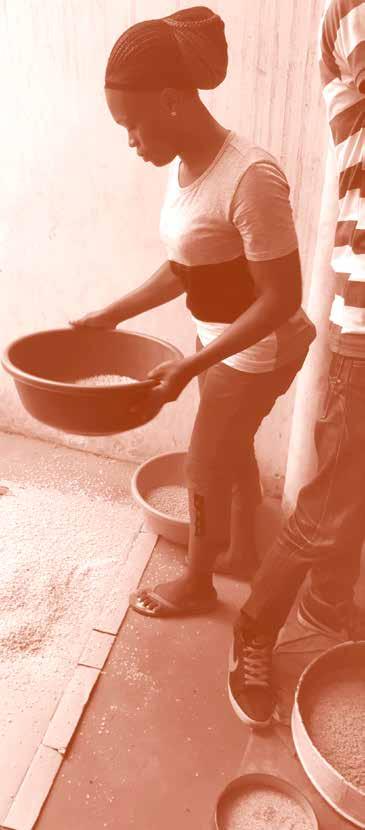 PROMISES DELIVERED IN TERMS OF INTERNATIONAL SOLIDARITY Since 2008, the Tofu for Africa project has been helping to promote food safety and sustainable living practices in West Africa.