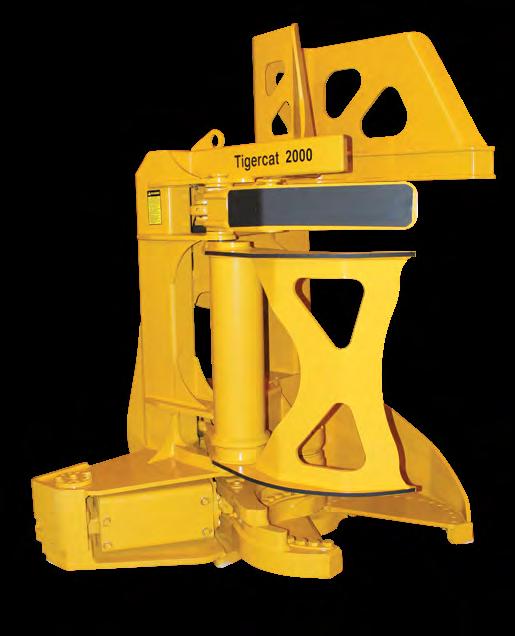 BUNCHING SHEARS 1800 BUNCHING SHEAR Ideal for smaller diameter pine and hardwood pulpwood or biomass harvesting applications.