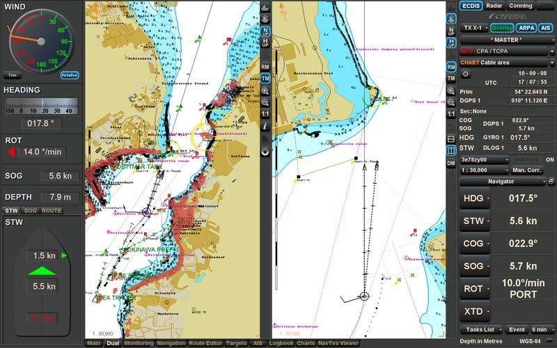 Product for Ship & Shore to paperless navigation Navi-Planner 4000 is a set of databases, applications and services intended for voyage planning.