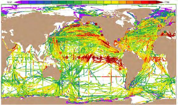 Data synthesis products Surface Ocean CO 2 Atlas 260 290 320 350 380 410 440 (µatm) www.socat.