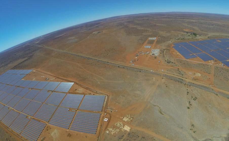Figure 3.2 Aerial View of PV Solar Farm Source: Barry Wiesner 3.1.