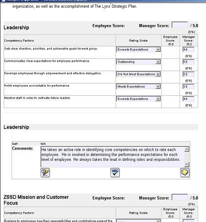 Appraisal Form Screen Shot 24
