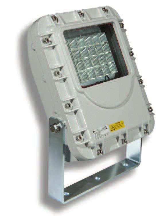 SLED series LED floodlights MECHANICAL FEATURES Body: Glass face: Supporting bracket: Gaskets: