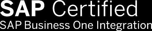 Applications That Have Certified Integration with SAP Business One This certification is granted for applications that interoperate with SAP Business One based on the SAP Business One Software