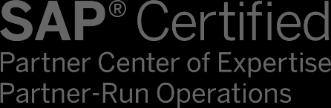 Certified Partner Center of Expertise An SAP-certified Partner Center of Expertise fulfills a defined minimum quality level required to provide support to its indirect customers.