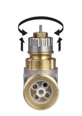 radiator valve Adjustable k v