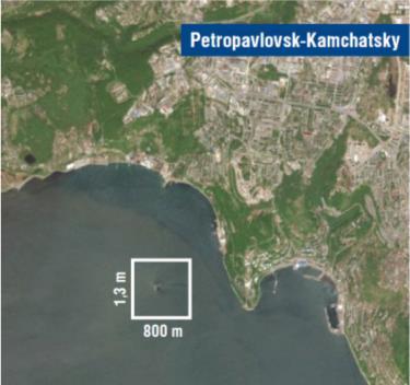 Petropavlovsk-Kamchatskiy FOB Location Mokhovaya Harbor in Avacha Bay, in