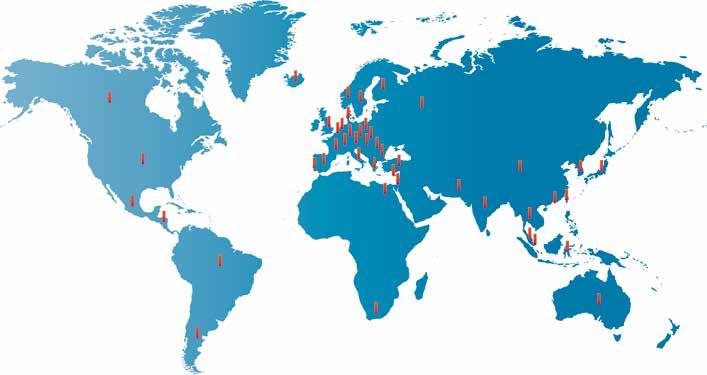 At Home Worldwide. For our clients on every continent.