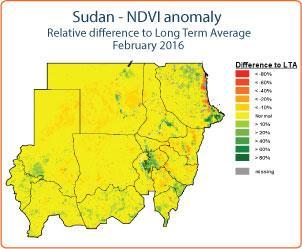 GIEWS Country Brief The Sudan Reference Date: 09-March-2016 FOOD SECURITY SNAPSHOT Late and erratic rains have severely affected 2015 cereal crops production After poor rains in 2015, grazing