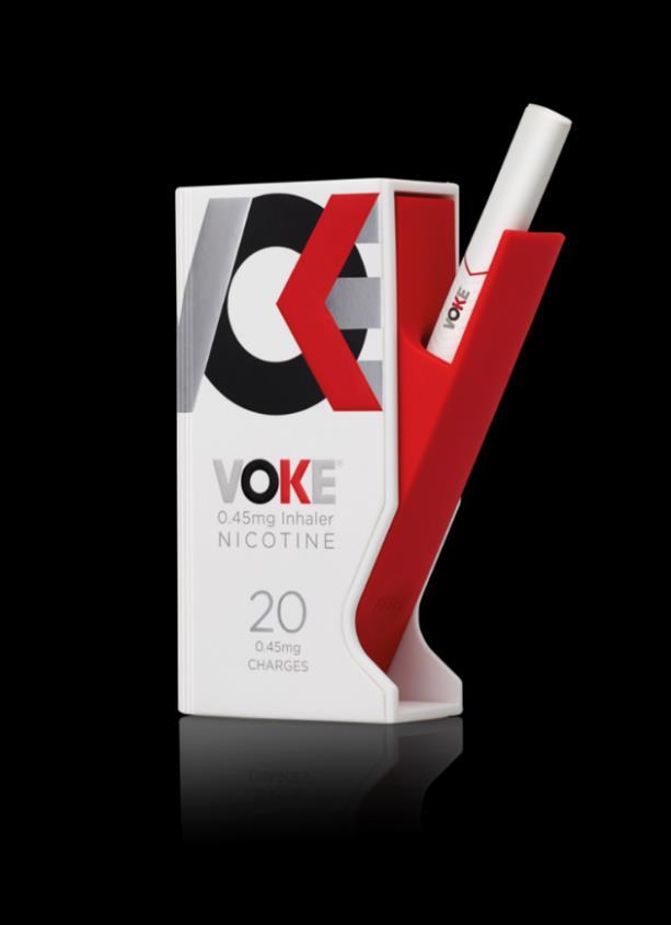 Licensed Medicinal - Voke A BREATH ACTIVATED NICOTINE INHALER, LICENSED BY THE DEPARTMENT OF HEALTH AS A SAFER