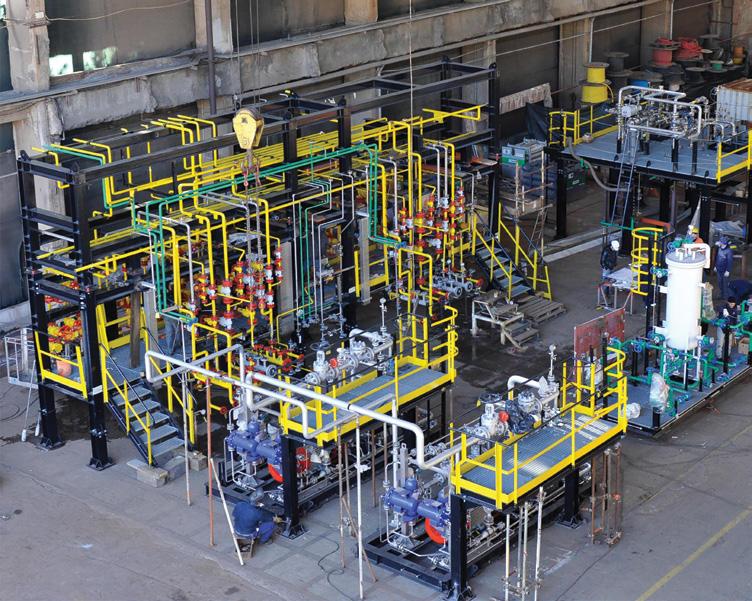 Modularization affecting the Oil and Gas industry The Italian Company APS SpA executed a Modular Plant Project for a licensed plant in Tarasovskoe field, the Russian