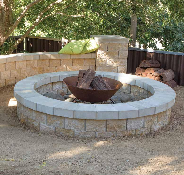 How to build a DIY Fire Pit AB Courtyard Project: Hours $ Budget Friendly DIY Beginner Level PRODUCTS NEEDED