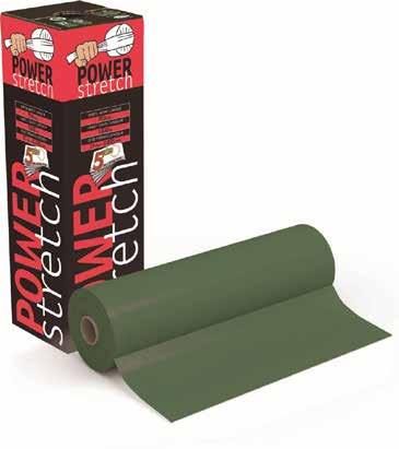 POWER STRETCH SILAGE STRETCHFILM Made with the highest quality virgin materials: Available in black and green 5 layer coextruded film Manufactured from 100% polyethylene dowlex Idpe c8 Excellent