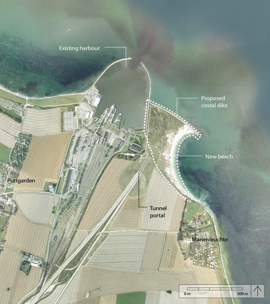 FIGURE 5.12 Conceptual design of an immersed tunnel Design proposal for a land reclamation area on Fehmarn in Germany 5.