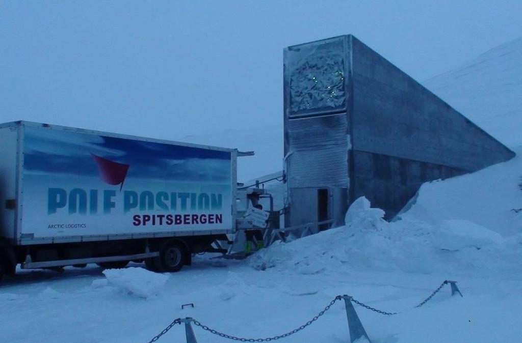 The Svalbard Global Seed Vault NordGen operate and manage the Svalbard