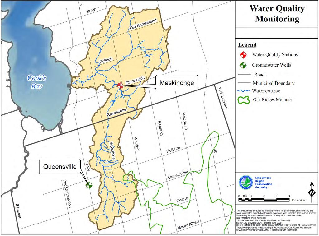 Figure 4-1 Provincial Water Quality Monitoring