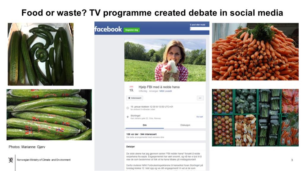 A Norwegian TV programme about food waste, created a debate in social media. In the program, the food industry told us that people prefer to eat chicken instead of hen meat.