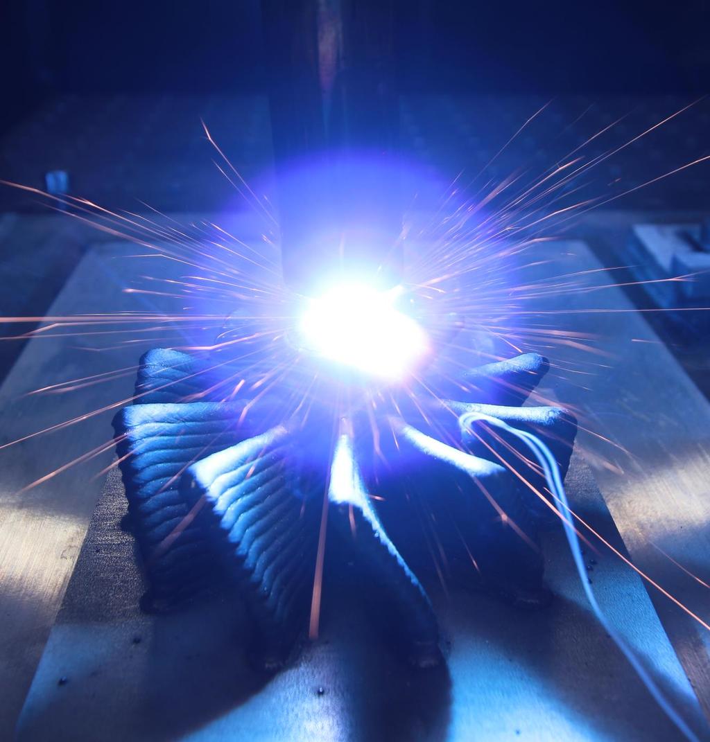 Arc welding instead of laser No laser nor elelctron beam technology