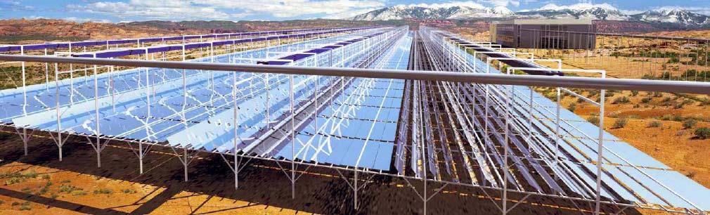 Direct solar radiation can be concentrated and collected by a range of Concentrating Solar Power (CSP) technologies to provide medium to high temperature heat.