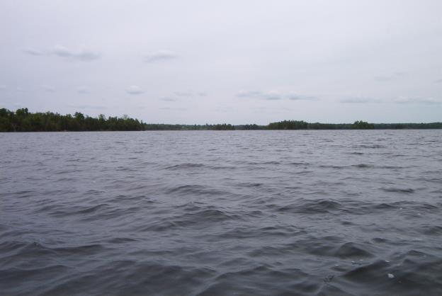 Clayton Lake Clayton Lake is situated in the Townships of Lanark Highlands and Mississippi Mills in Lanark County. Clayton Lake is at an elevation of 161 metres above sea level.