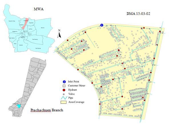 DMA MWA DMA 15-03-02 Supply Process Treatment Plant: Bangkhen Water Treatment Plant Pumping Station: Prachanukul Pumping Station Service