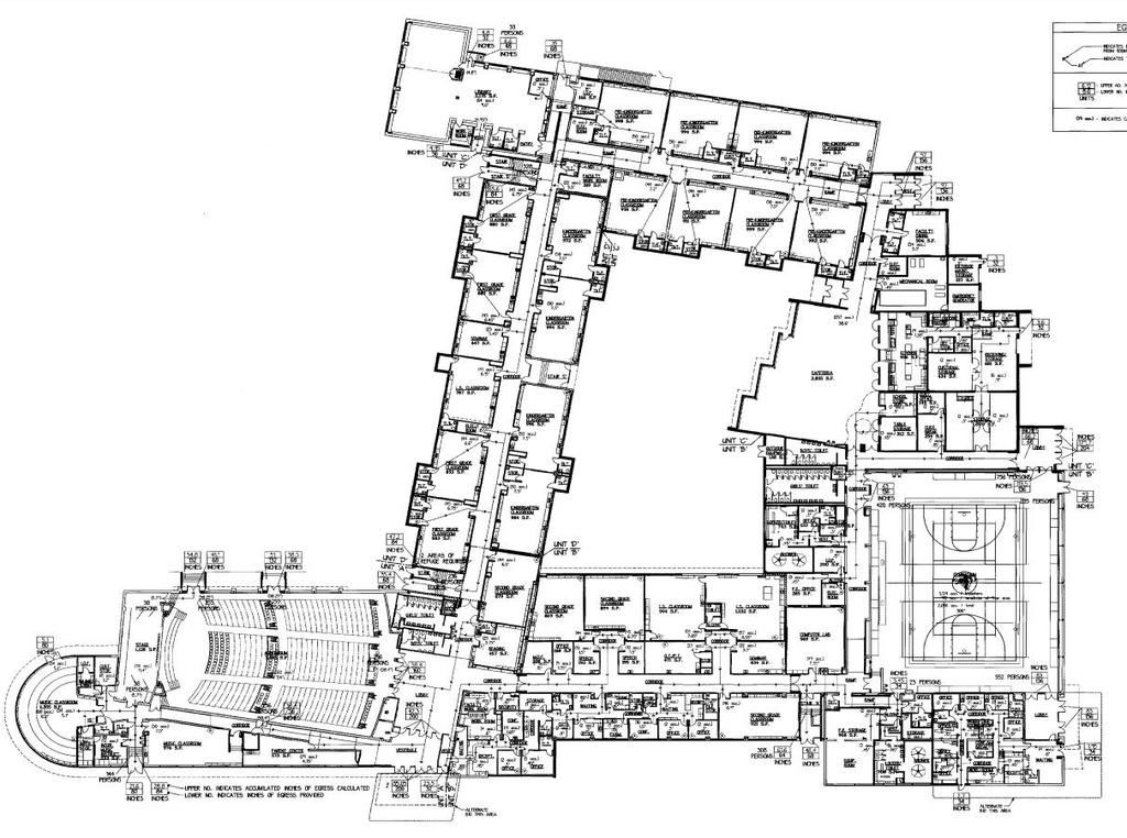 Figure 1: Approximate Sampling Locations First Floor February 2015 Library CC19 Rm 145 CC20 Rm 103 CC18 Rm 106 CC16 Rm 108 CC15 Rm 122 CC23 Auditorium CC25 CC24 Gym CC22 Room location is listed