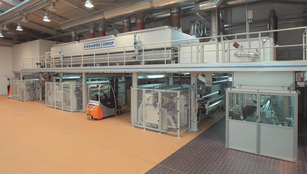 high performance materials require state-of-the art-technology the roll-to roll process of the backsheet production process conditions: clean room air conditioned constant vertical air flow automatic