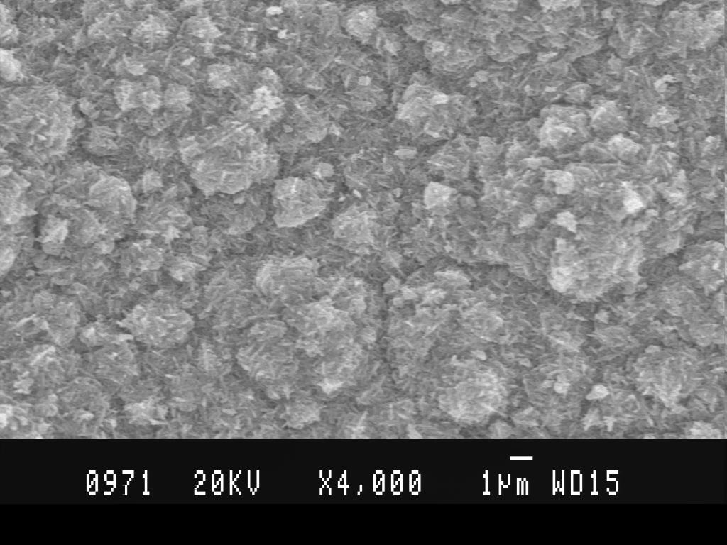 is as shown in Fig. 3. Fig. 3. SEM photomicrographs of the deposits obtained at 3 Adm-2: Pure Zn coating Zn-Gnps composite coating In Fig.
