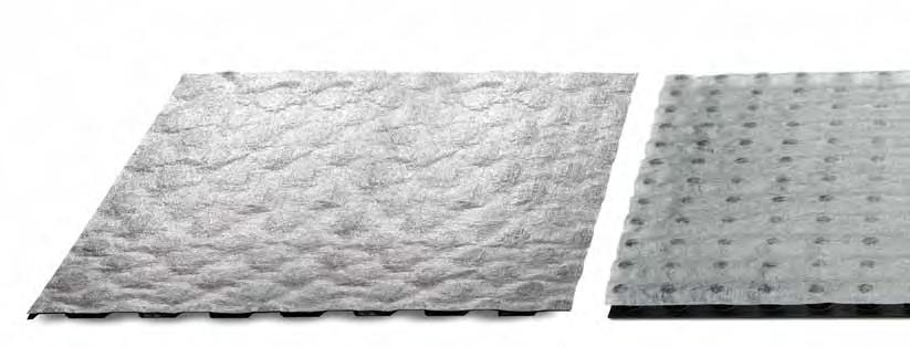 The OLDROYD range A NEW REVOLUTIONARY STUDDED MEMBRANE RANGE WITH A WELDED GEOTEXTILE