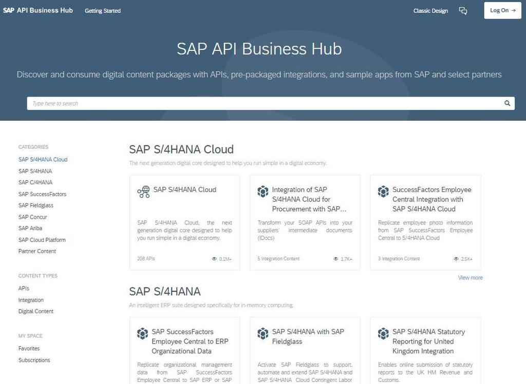 experience, and consume the right predefined integration packages from SAP and selected partners Open to partners
