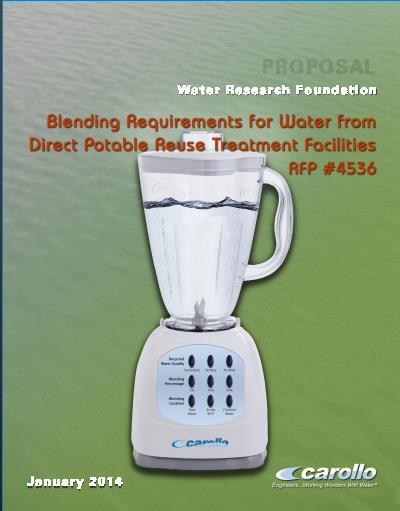 WaterRF Looking at the Next DPR Issues Blending Water Quality Corrosion