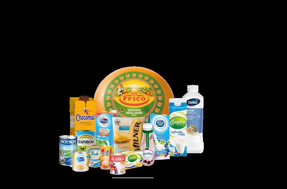 22 OUR ORGANISATION - BUSINESS GROUPS 23 Consumer Dairy FrieslandCampina Consumer Dairy provides consumers throughout the