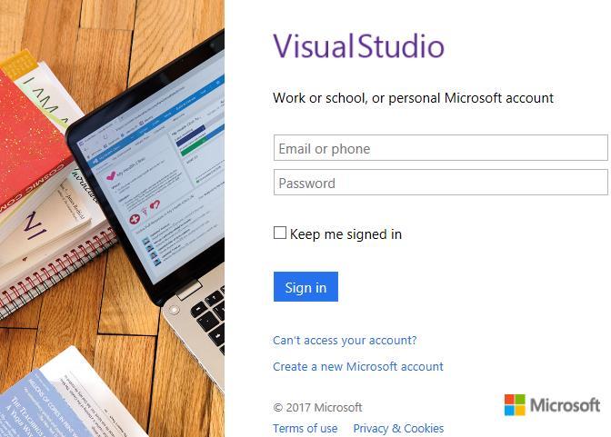 LAB Sing up Visual Studio Team Services account: